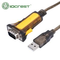 Iocrest Usb เป็น Rs232 Db9สายเคเบิลอนุกรมอะแดปเตอร์แปลงสัญญาณตัวผู้พร้อมชิปเซ็ต Pl2303สำหรับ Windows 10