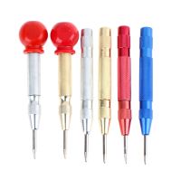 Automatic Center Punch Spring Loaded Marking Starting Holes Tool Wood Marker