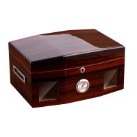 ❧☬ HANNICOOK Cigar Humidor box cedar cigar box high gloss piano paint humidor box cigar box