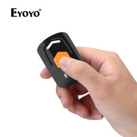 Eyoyo Mini 2D QR 1D Bluetooth Barcode Scanner พร้อม Bluetooth &amp; 2.4G Wireless &amp; USB Wired 3 Connection Mode,เครื่องสแกนภาพ Data Matrix แบบพกพา PDF417สำหรับ iPad, iPhone, Android,แท็บเล็ตพีซี