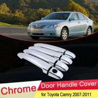 For Toyota Camry Daihatsu Altis XV40 2007 2008 2009 2010 2011 Luxuriou Chrome Door Handle Cover Trim Car Set Styling Essories