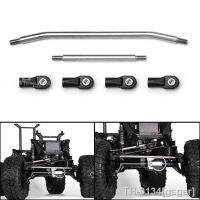 ✳❉❡ gsger Aço inoxidável Steering Rod para Crawler Carro GRC Ackerman Peças de Metal Traxxas TRX4 Defender BRONCO G500 1:10 Diy