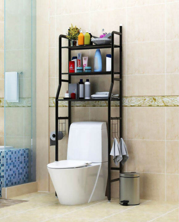 (K) Smart Organizer Bathroom Over Toilet Storage Rack Lazada PH