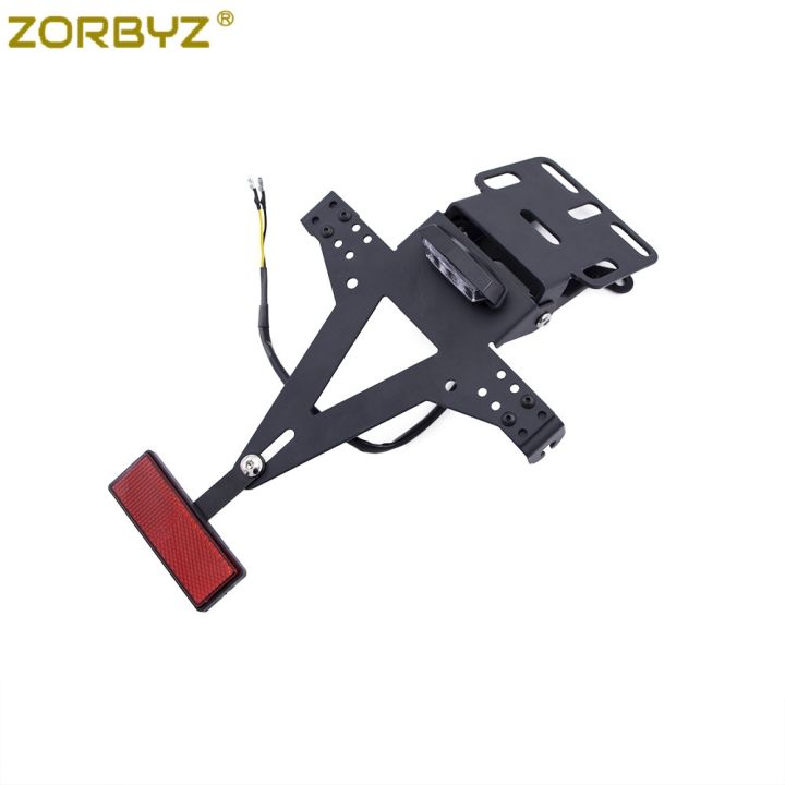 ได้แล้ว-zorbyz-ที่ยึดกรอบทะเบียนทะเบียนรถจักรยานยนต์แบบปรับมุมได้ขายึดสำหรับยามาฮ่า-yzf-r1-r3-r6-r15-r25-fz6-mt07-mt-07