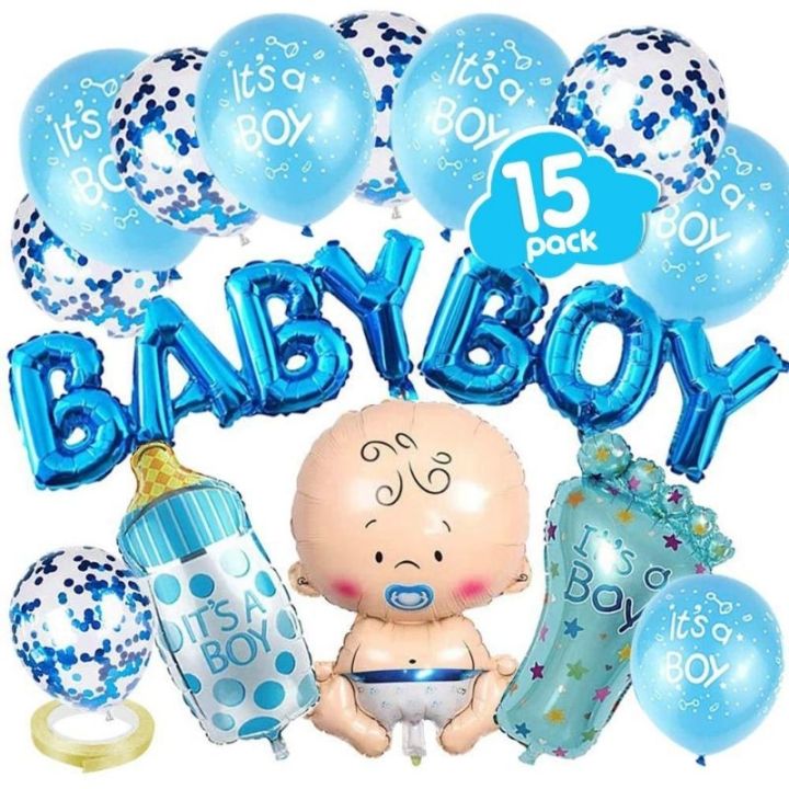 เซตลูกโป่งวันเกิด-welcome-baby-baby-shower-ต้อนรับเด็กแรกเกิด-ลูกโป่งต้อนรับเด็กแรกเกิดสำหรับปาร์ตี้