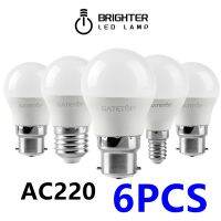 6ชิ้นล็อตหลอดไฟ LED G45 3W-7W AC120V OBE WARM whitefor Home ตกแต่ง Office