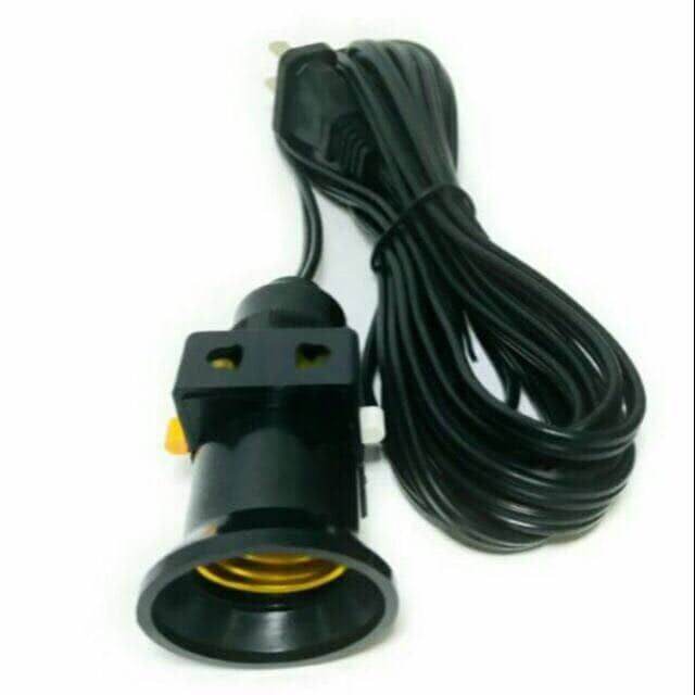 Lamp Socket Extension Cable / Hanging Receptacle Socket with Wire and