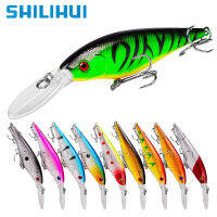 SHILIHUI เหยื่อล่อปลาซิว115มม. 10.5G พร้อมตะขอแหลม10สี Swimbait Lures Sinking Crankbaits เหยื่อตกปลาสำหรับ Bass Walleye Carp Tackle