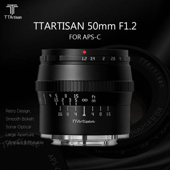 Lensa Ttartisan 50mm F1 2 Aps C Lazada Indonesia