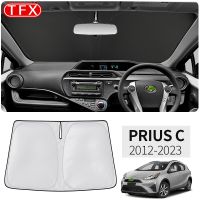 For Toyota Prius C 2012-2023 Car Styling Nano-Insulat Windshield Sunshade Front Window Sun Shade Visor Auto Interior Accessories