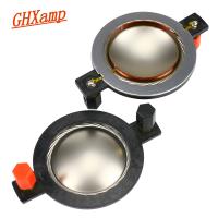 Ghxamp 44.4Mm Tweeter Voice Coil ฟิล์มไทเทเนียม8ohm ชิ้นส่วนซ่อมลำโพง445แกนทองแดงพร้อมคอลัมน์2ชิ้น