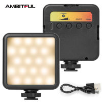 Ambitful P5เติมแสงสี RGB กล้อง2500K-7000K 5W ไฟ Led แสงวีดีโอ SLR กลางแจ้ง