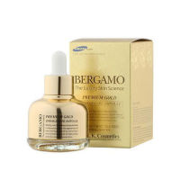 Bergamo The Luxury Skin Science Premium Gold Wrinkle Care Ampoule 30ml .เซรั่มชนิดพิเศษ