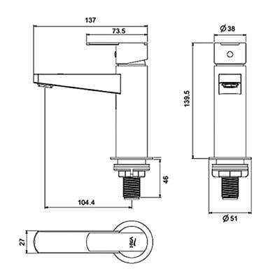 buy-now-ก๊อกอ่างล้างหน้าน้ำเย็น-vrh-รุ่น-hfvsp-2000h3-สเตนเลส-แท้100