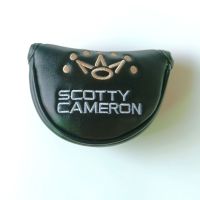 ★NEW★ Golf Cameron semicircular putter cover PU material exquisite embroidery magnet closed club head protective cover