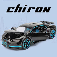 1:32 Scale Bugatti Chiron รถโลหะผสมรุ่นรถ Diecast Sound Light รถคนรักคอลเลกชันวันเกิดสำหรับเด็กของขวัญโลหะของเล่นเด็ก