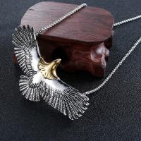 Classic Punk High Quality Metal Flying Eagle Pendant Necklace Men\s Rock Hip Hop Party Jewelry