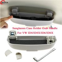 HOOGA For VW For ID4X For ID4 For CROZZ For ID6 For CROZZ For ID.6 X Glasses Sunglasses Case Holder Grab Handle ABS Storage Box
