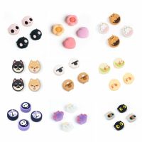 New Cute Animals Silicone Soft Thumb Stick Grip Cap Protective Cover For Switch Oled NS Lite Joy-con Controller Thumbstick Case Controllers