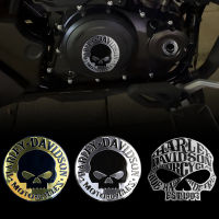 สติกเกอร์ติดถังน้ำมันรถจักรยานยนต์ Harley-Davidson โลโก้รถจักรยานยนต์แบบ3D สติกเกอร์อลูมิเนียม