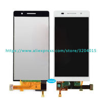 เปลี่ยนหน้าจอแสดงผล LCD ที่มีหน้าจอสัมผัส Digitizer สมัชชาสำหรับหัวเว่ย Ascend P6จัดส่งฟรี