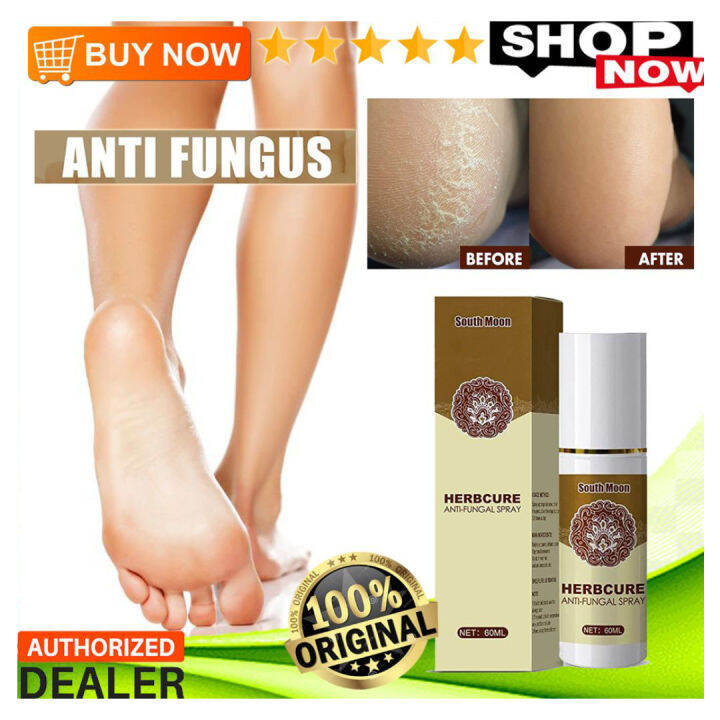 60ml Herbcure Anti Fungal Spray AntiFungal Infection Antibacterial