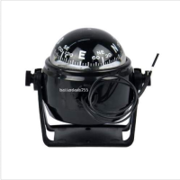 Multi-Purpose Sea Marine Bracket Mount Compass Voyager Outside Fits Boat Caravan Truck Black