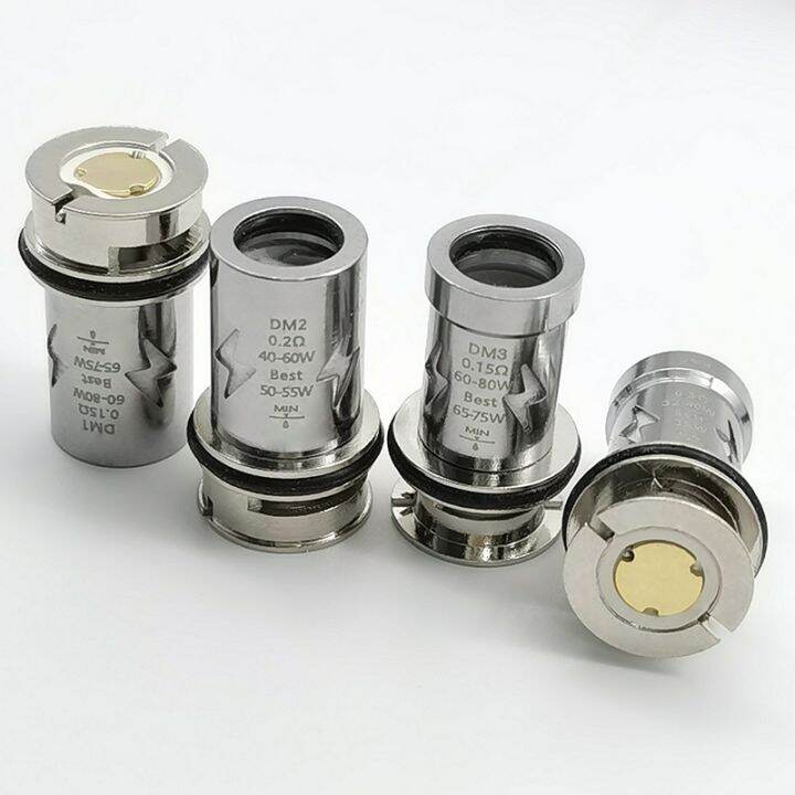 5pcs TPP Mesh Coil DM1 DM2 DM3 Coil 0.15/0.2ohm Head Replacement For