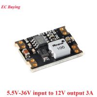 DC-DC Step Down Buck โมดูลแหล่งจ่ายไฟ DC 5.5V-36V อินพุต3.3V 5V 12V เอาต์พุต3A 8W Converter High Power Board