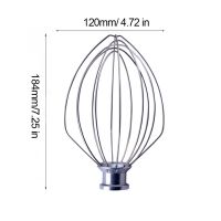 เครื่องเชฟเครื่องกวนอุปกรณ์เสริมเครื่องตีตีตีตีไข่และไข่เครื่องผสมสเตนเลสอุปกรณ์เสริมตะขอเหล็กกรงหน้า