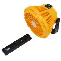 External Battery Ceiling Fan Suitable for Makita Dewalt Bosch 14.4-18V Lithium Battery with Light