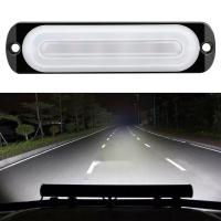 1 PCS DC 12V 6 LED Work Light Bar Floods Spot Offroad 4WD Car SUV Driving Fog Lamp 12V Super Bright Bar Work Warning Lights