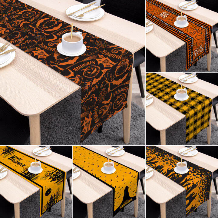 2021-new-halloween-table-runner-luxury-round-rectangle-pumpkin-tablecloth-thanksgiving-decoration-table-cover-event-party-supply