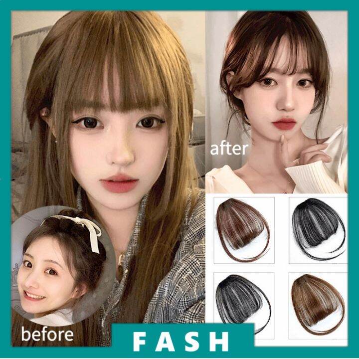 Clip in bangs lazada sale