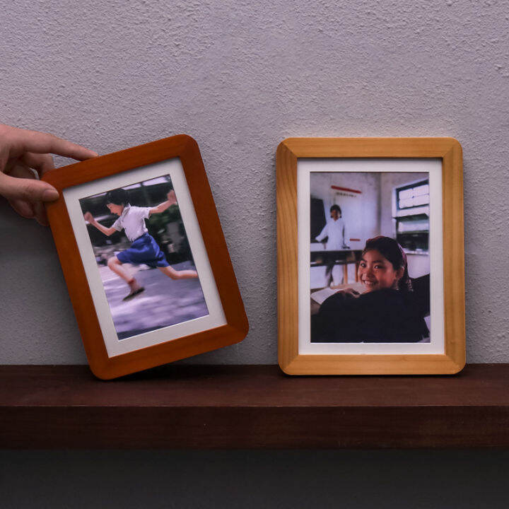 กรอบรูปไม้แข็งโค้งมนสุดสร้างสรรค์แขวนบนผนังกรอบรูปกรอบรูปกระดาษแข็ง-a4ขนาด6นิ้ว7นิ้ว8นิ้ว10นิ้วการจัดวางโต๊ะการติดตั้งบนกรอบรูป