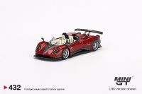 มินิ GT 1:64 Pagani Zonda HP Barchetta Rosso ดูไบ MGT00432-CH LHD