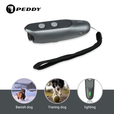 ❁ Dog Ultrasonic Trainer Pet Repeller Training Device Pet Dog Repellent Stop Barking Repel Tool Dog 3 in 1 Handheld Transducer