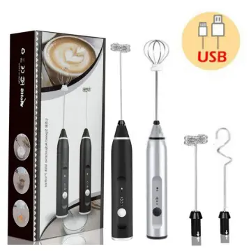 1pc Electric Mini Handheld Milk Frother, Portable Milk Frother With Smart  Whisk, Household Electric Milk Frother, Suitable For Home Use To Foam Milk  For Coffee