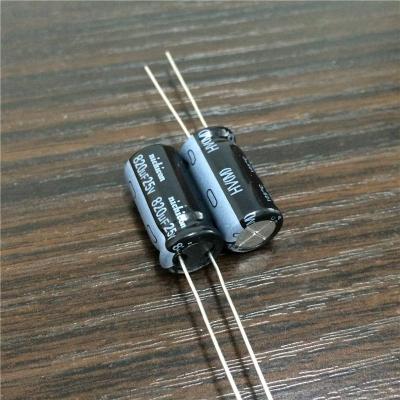 10pcs 820uF 25V Japan NICHICON HV Series 10x20mm High Ripple Current Low Impedance 25V820uF Aluminum Electrolytic Capacitor