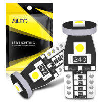 AILEO 2x Car Signal light T10 LED W5W Canbus 194 168 2825 Lamp Interior Light Reading Glove Box Trunk Auto Lamp White Yellow Red