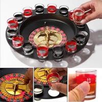 Shot Spinning Roulette Game Set Shot Glass Roulette Game For Party Drinking Roulette Board Drinking Game Interactive