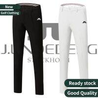 J.LINDERBERG Golf Mens Trousers Autumn Winter Medium Thickness Quick-Drying Classic Pants Elastic Ball