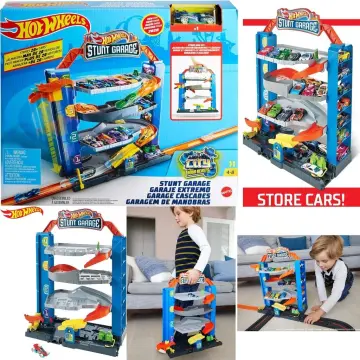 Hot Wheels City Stunt Garage Play Set