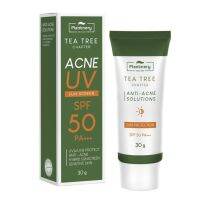 Plantnery Tea Tree Sunscreen Acne Oil Control Spf 50 PA+++ แพลนท์เนอรี่ กันแดด ที ทรี สูตร ลดสิว 30g.