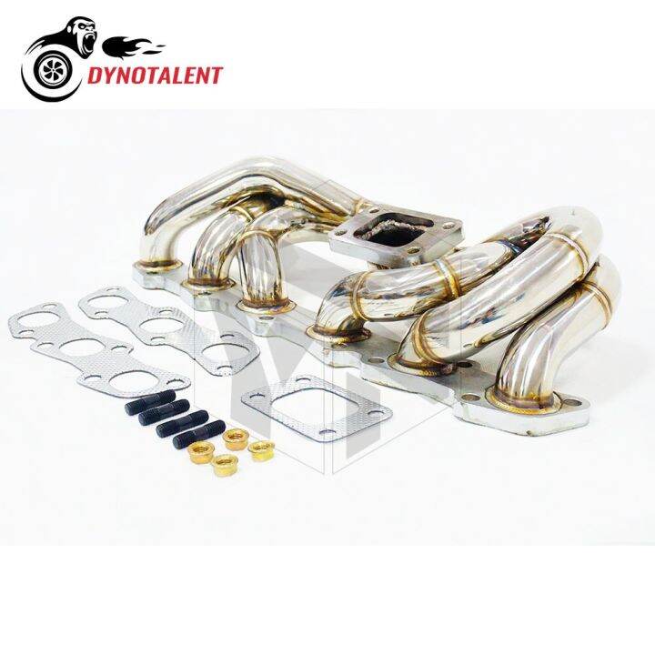 Dyn Racing 42mm Stainless Steel T3 Exhaust Low Mount Manifold For Rb20 Rb25 Skyline R32 R33 R34 9592