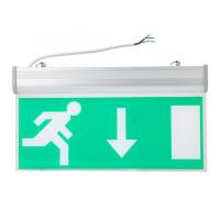 Acrylic LED Emergency Exit Lighting Sign Safety Evacuation Indicator Light 110-220V For Ho Hospital Library HOT