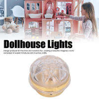 โมเดลย่อส่วนไฟตุ๊กตาโคมไฟแขวนเพดาน Dollhouse สำหรับ1:12บ้านตุ๊กตาสำหรับ DIY