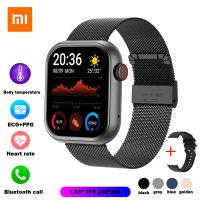 Xiaomi Men Bluetooth Dialing โทร Smart Watch ECG + PPG Heart Rate Health หน้าจอ Smart Watch Womens Music Watch Touch Band Clock