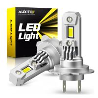 AUXITO 2Pcs Turbo LED H7 LED Headlight Bulb Mini Wireless 100W  20000LM CSP For Car Headlamp Auto Head Lamp H7 12V 6500K White