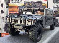 HG 1/10 P415A RC Pro Off-Road 4X4 Hummer Pick-Up Crawler รถบังคับ ระบบไฟ และเสียง/ควัน